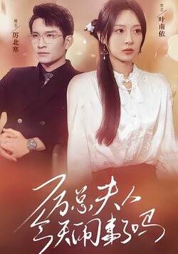 厉总夫人今天闹事了吗